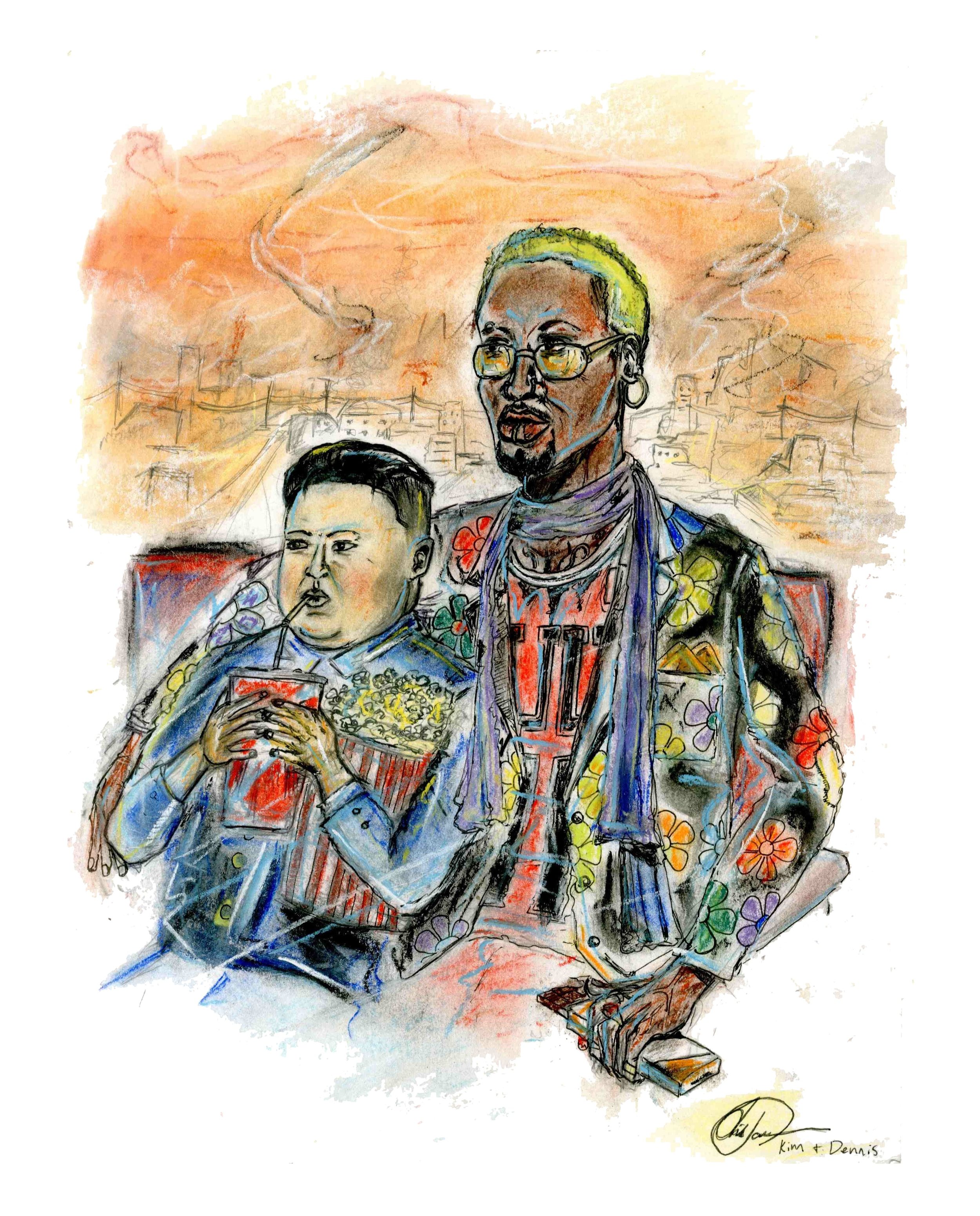 Kim Jong Un and Dennis Rodman Build A Friendship To Last