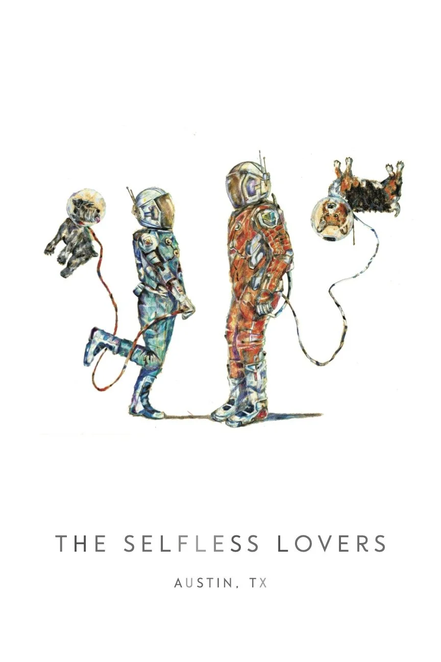 "The Selfless Lovers," Original Poster Art