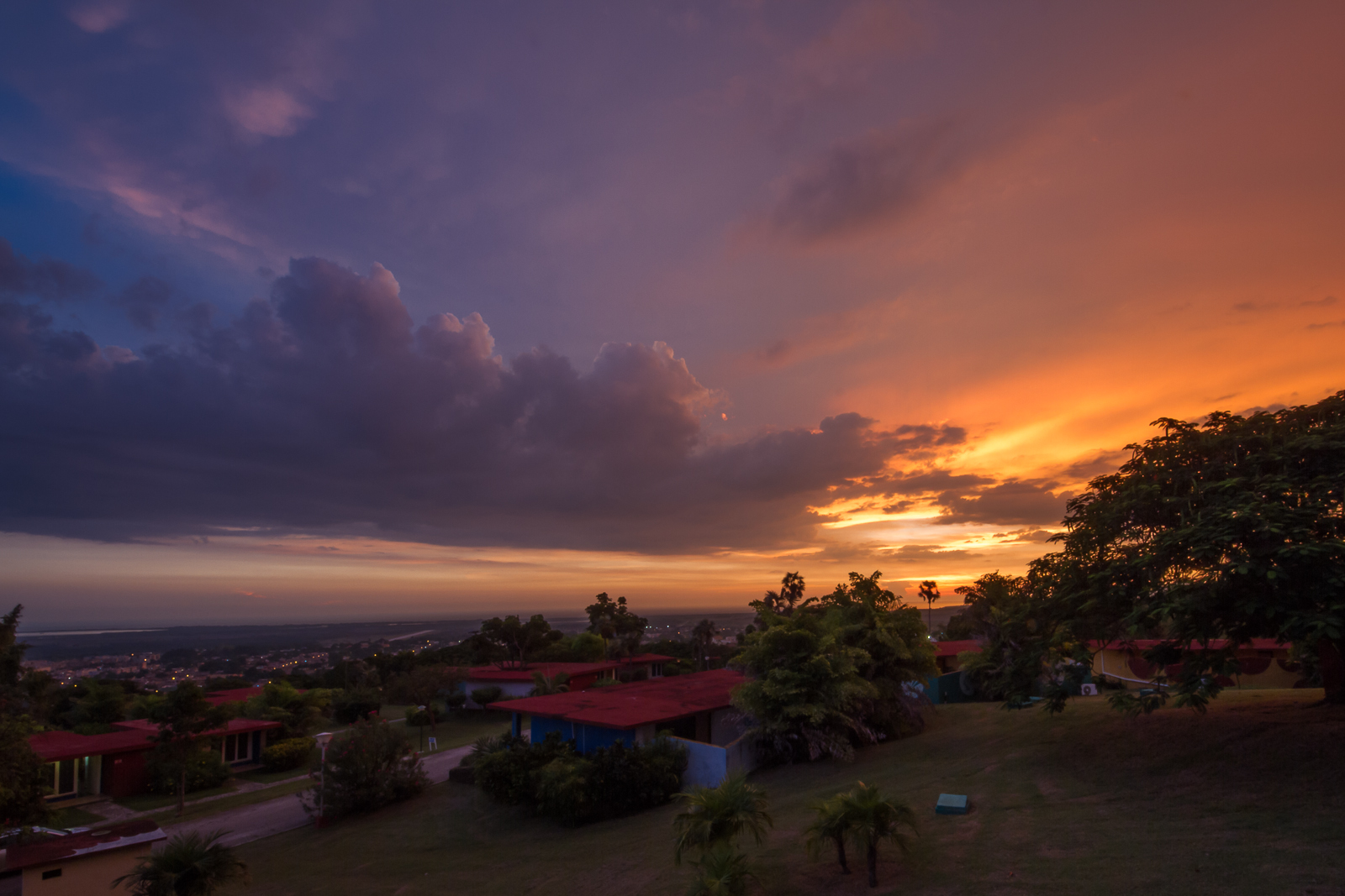  Sunset over Trinidad    
