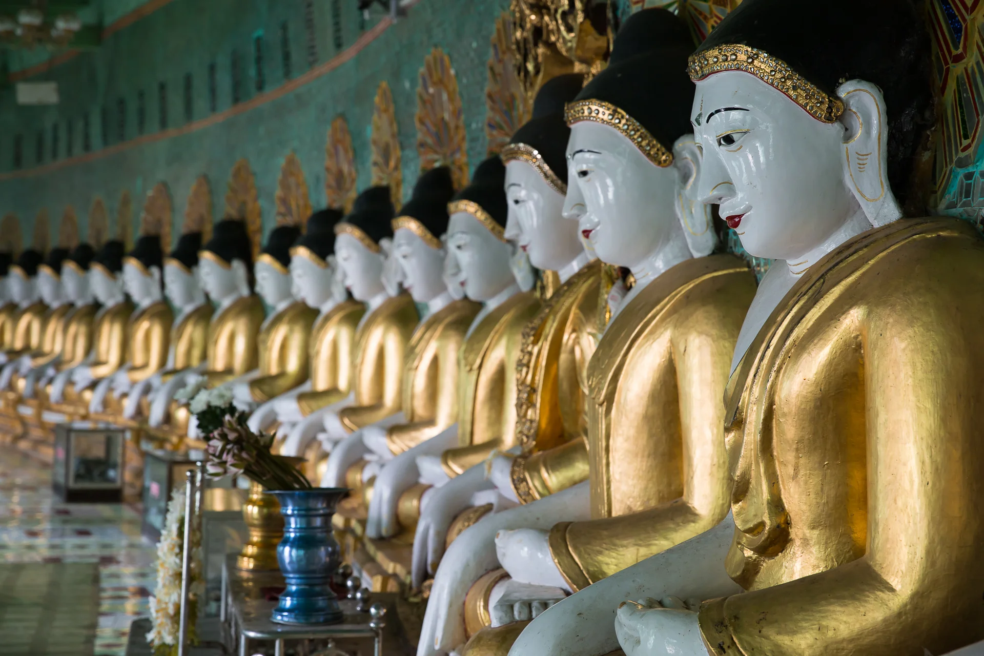  30 Caves Pagoda, Sagaing Hill,&nbsp;Irrawaddy River 