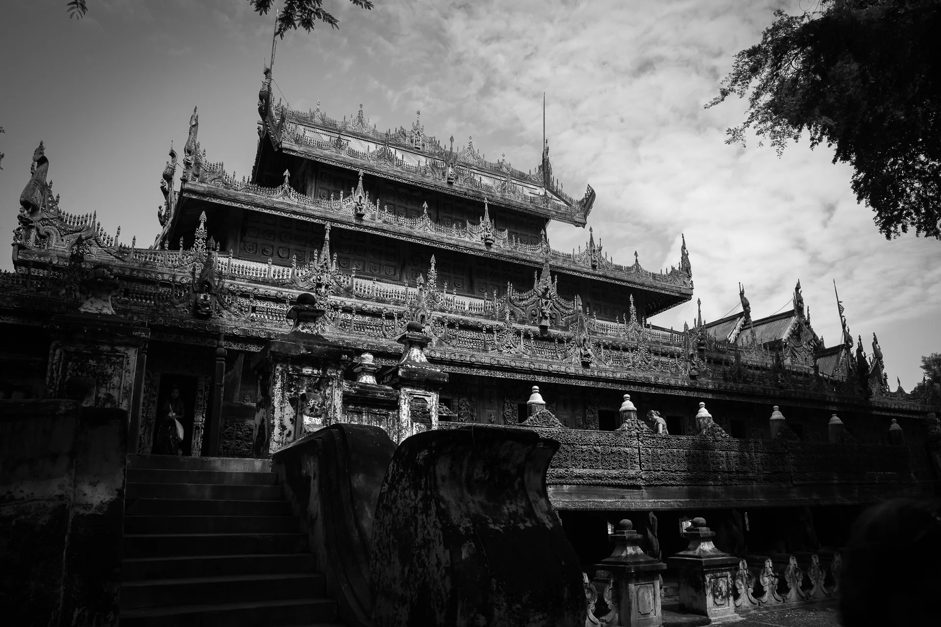  Shweinnbin Teak Monastery, Mandalay 