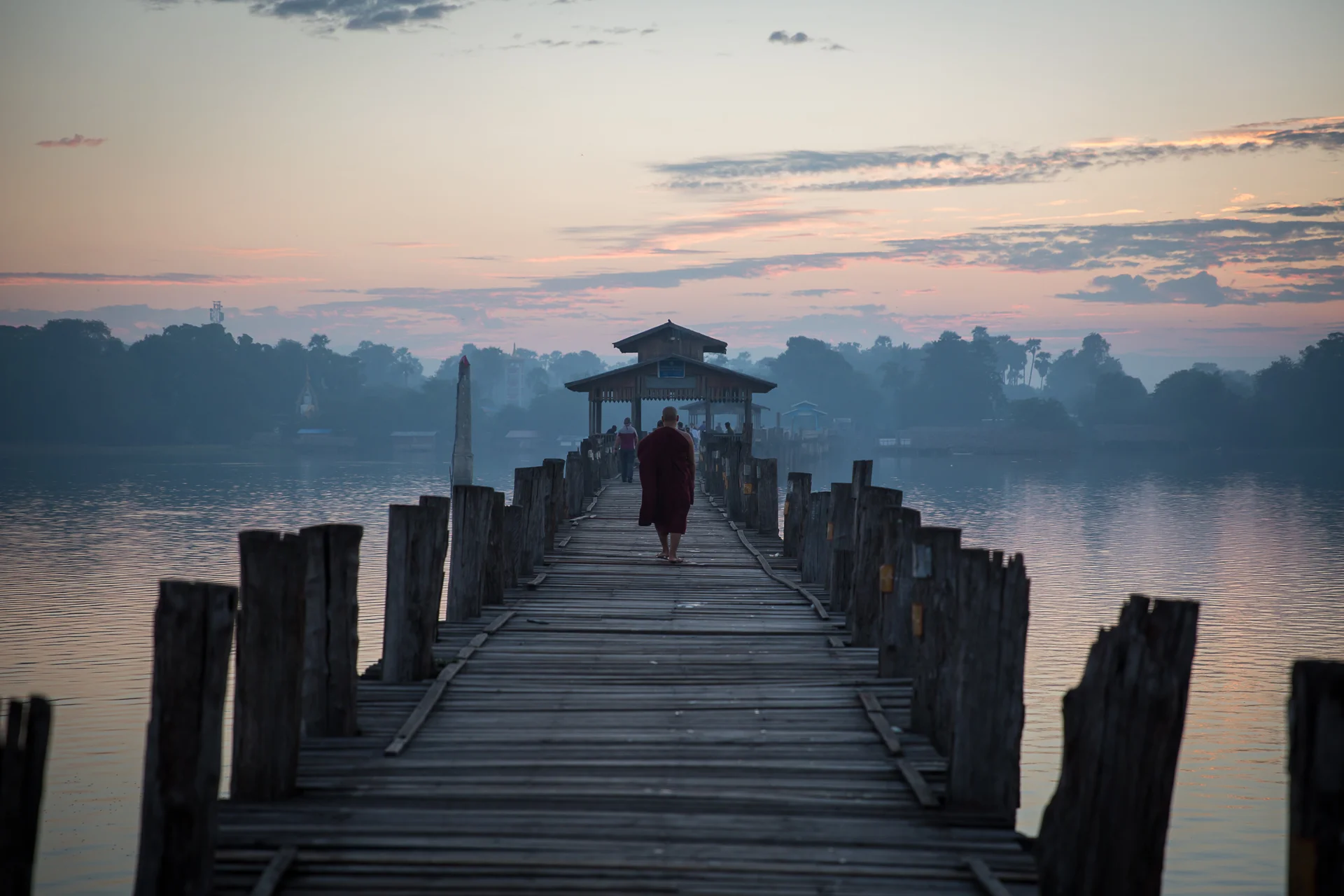  U Bein Bridge - longest Teak bridge in the world 