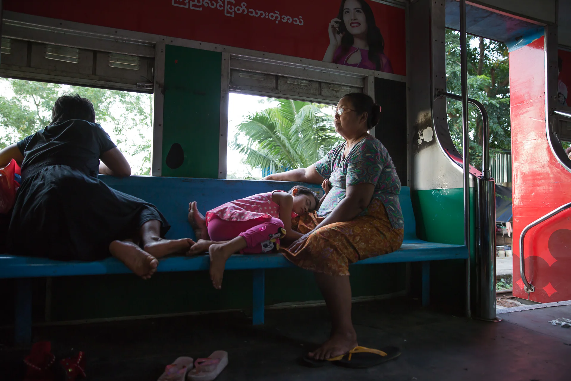 Circle Line Train, Yangon 