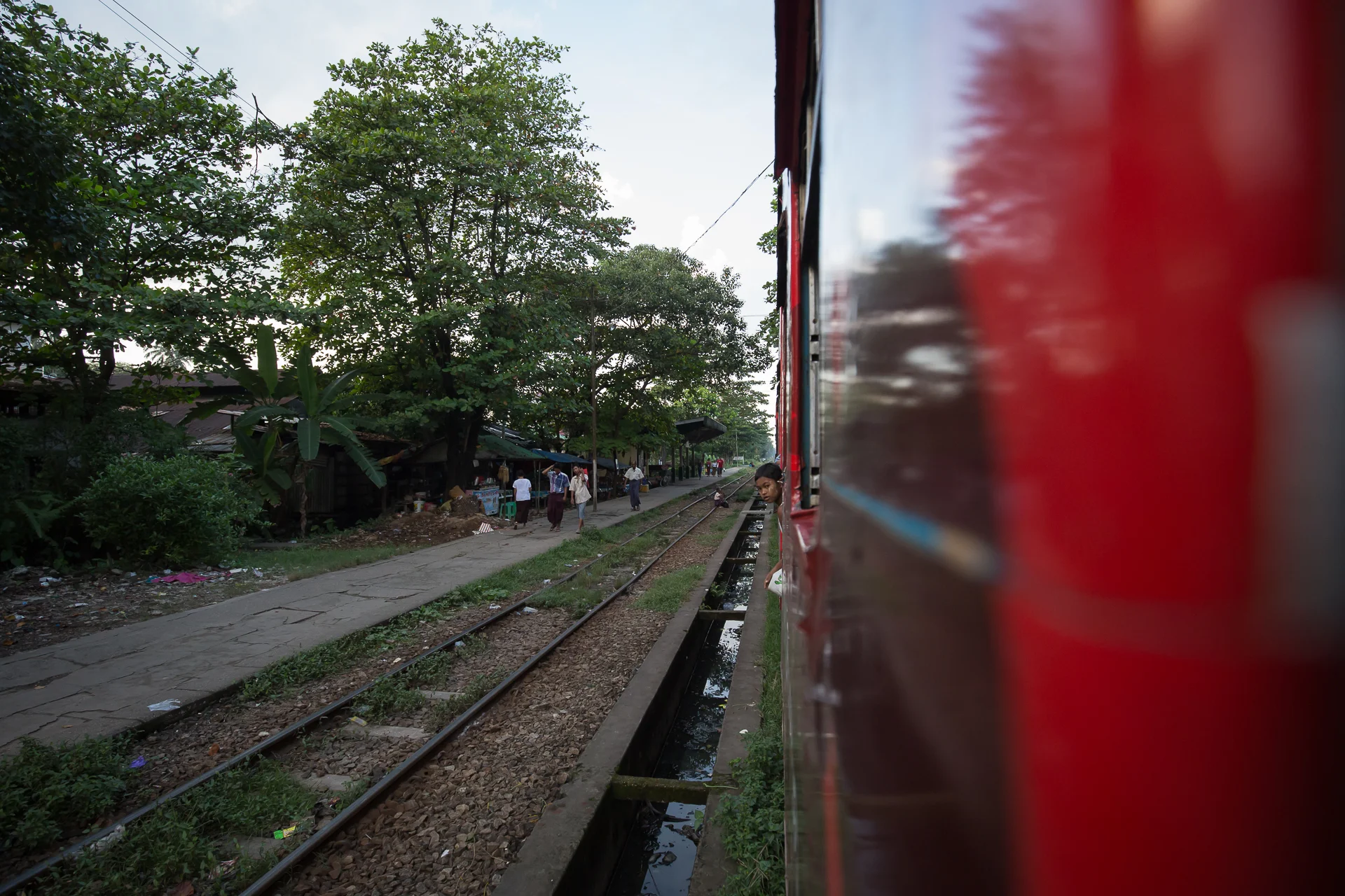  Circle Line Train, Yangon 
