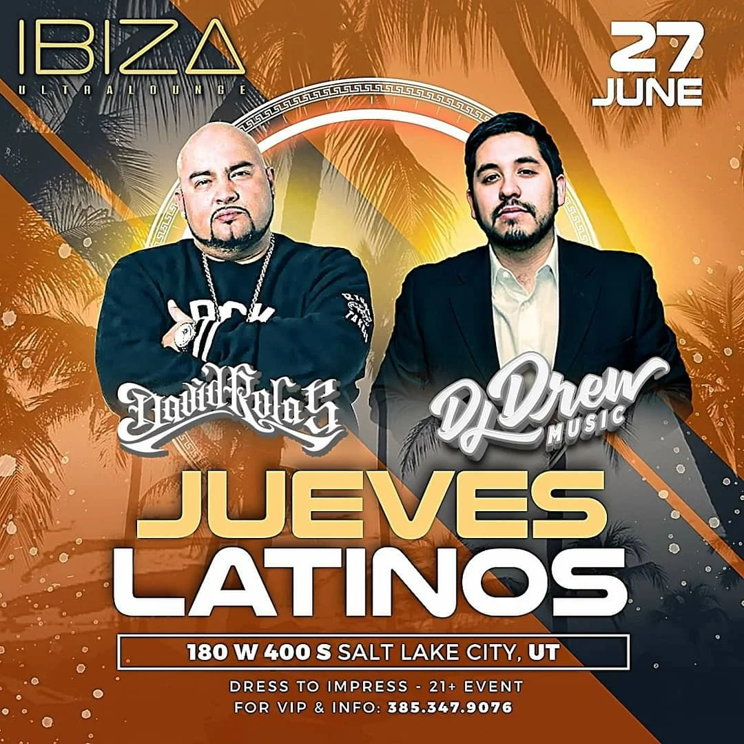 Jueves Latino @ Ibiza SLC — PREMIER EVENT DJ