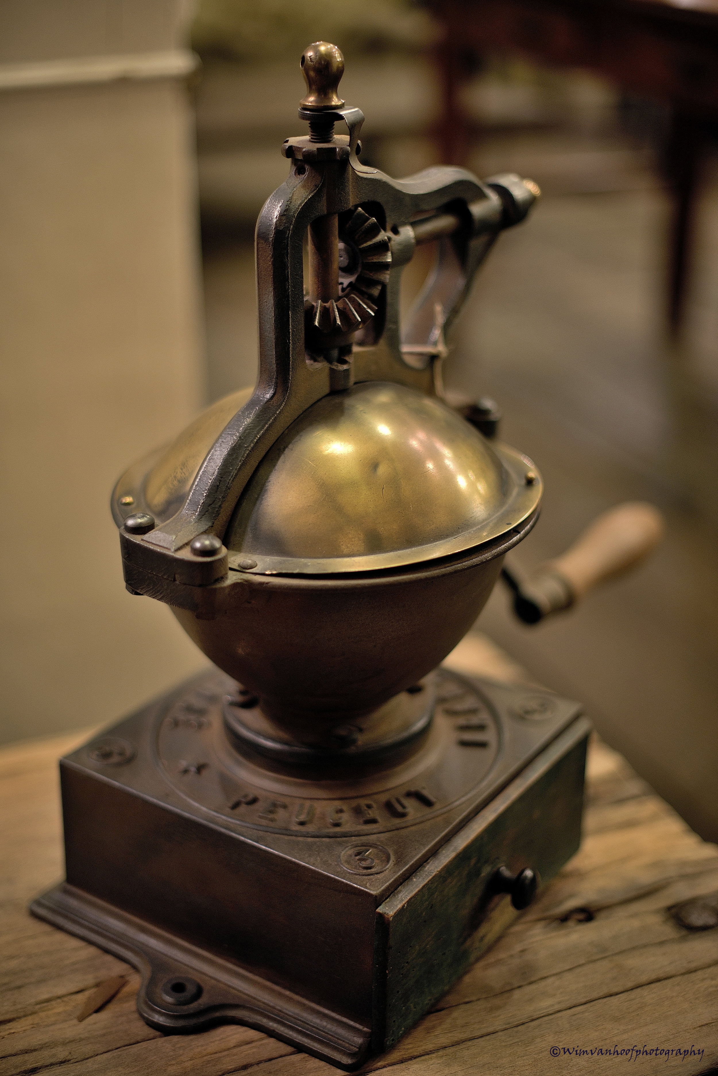  Antique coffee mill 