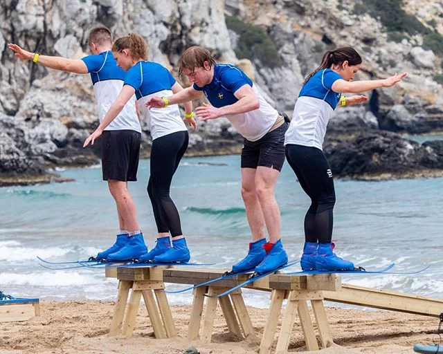 En timme kvar till premiären av Landskampen! Programmet sänds i @tv2norge och på @tv2sumo 🇸🇪🇳🇴