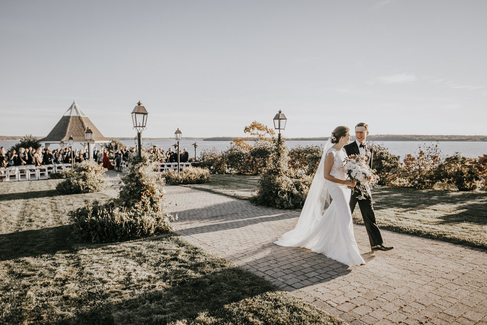 just married at french's point, Maine