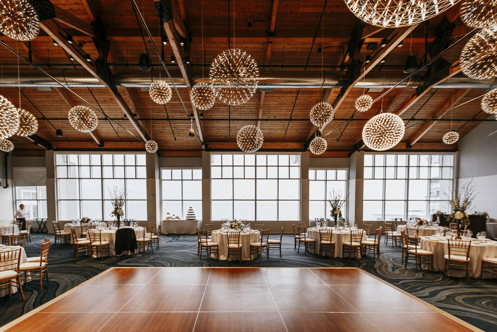 the grand ball room at Cliff House, Maine