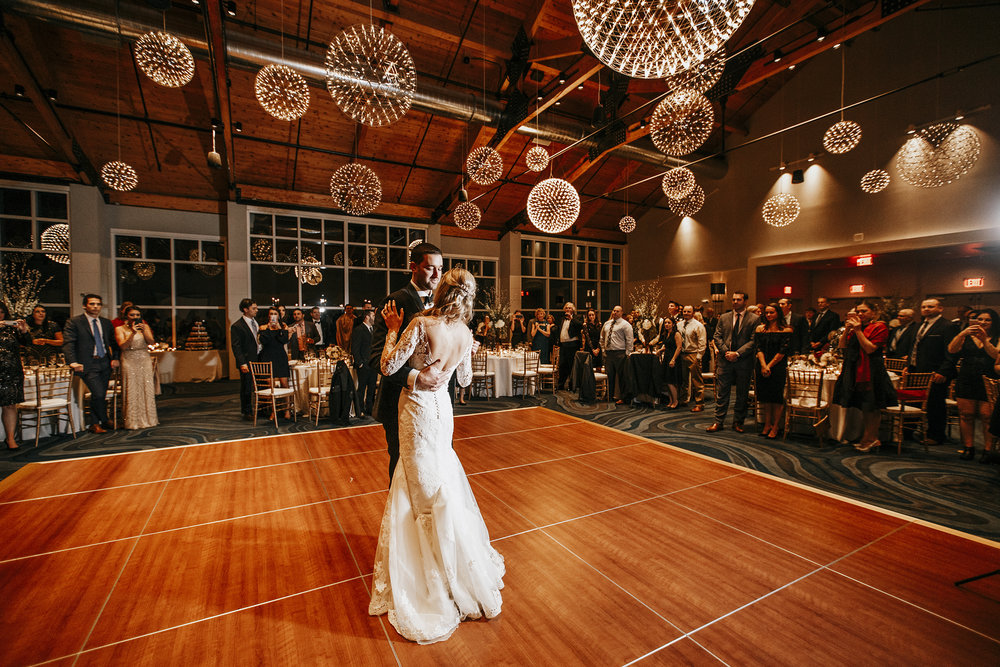 first dance in the ballroom at cliff house