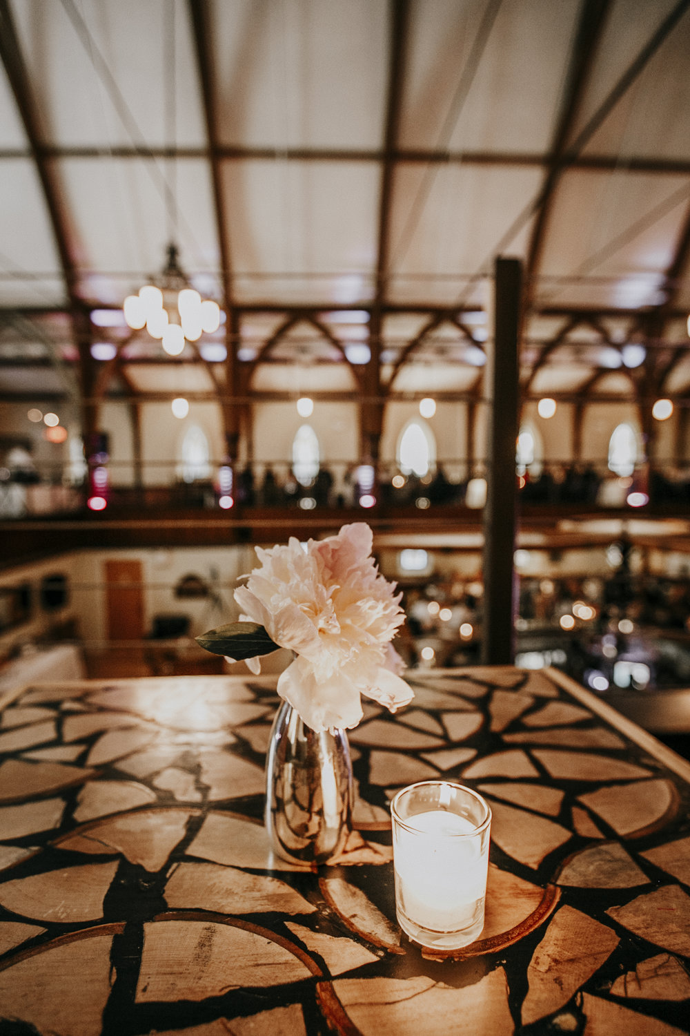 wedding reception detail, grace, portland maine