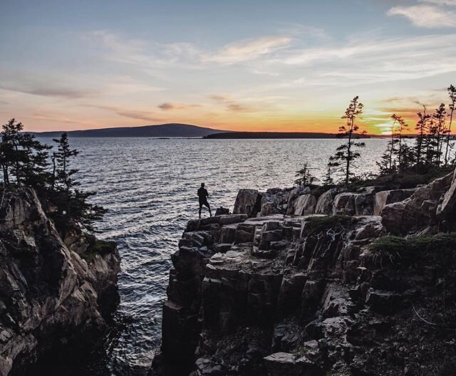 Sunset from Schoodic.