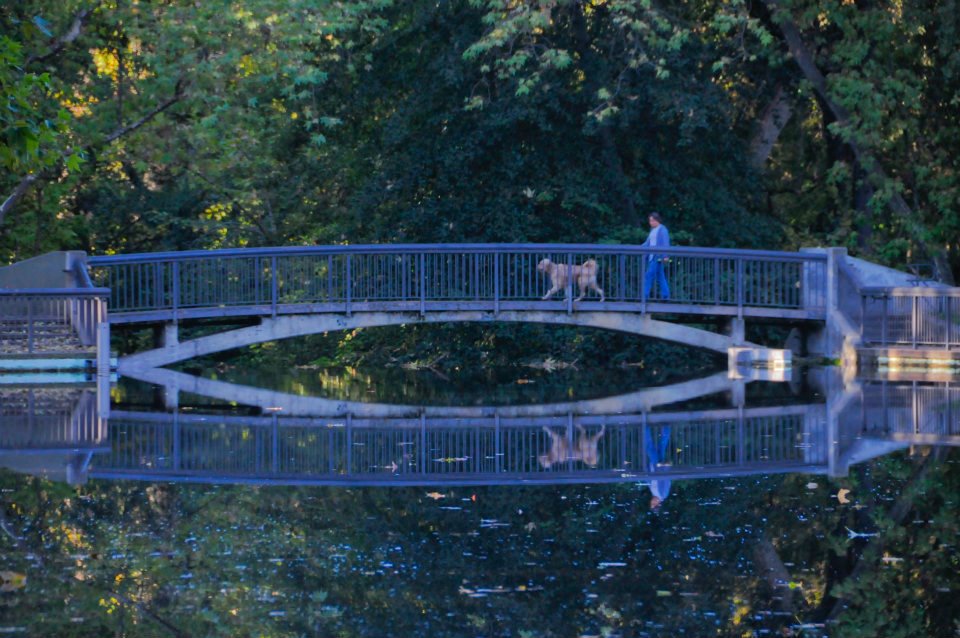 One mile bridge, Bidwell Park. Photo: Thomas Barrett