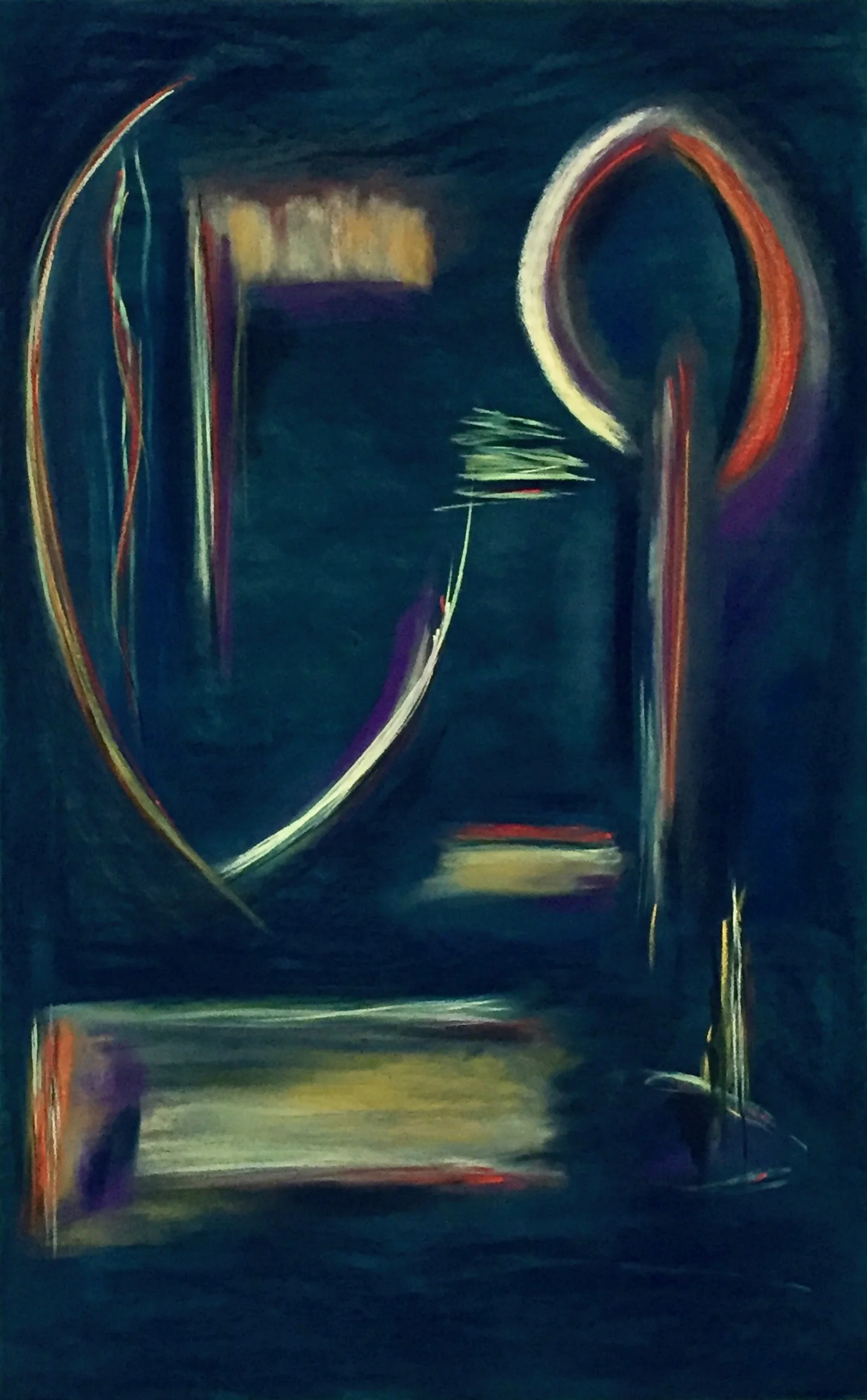 standing rock   38x24   pastel    2016