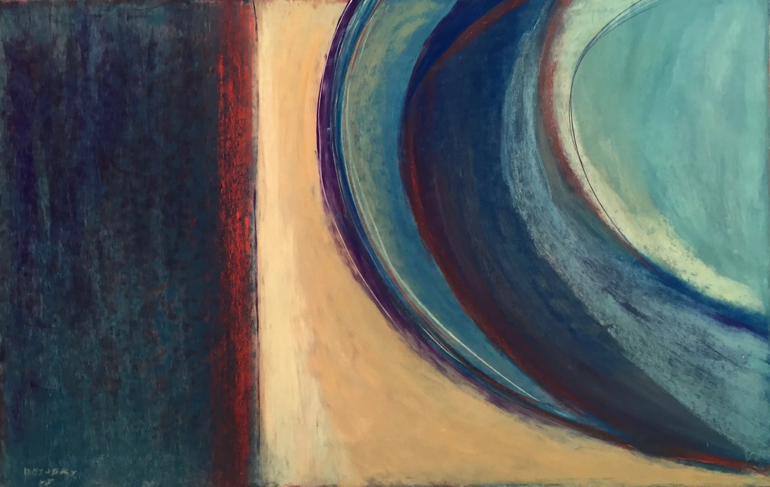 Ocean brew   21x33    pastel   2005