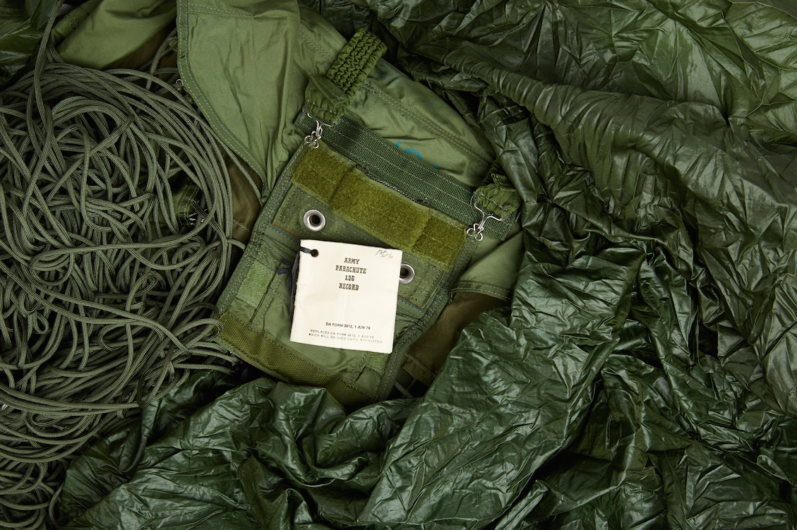 Reclaimed Military Parachutes 
