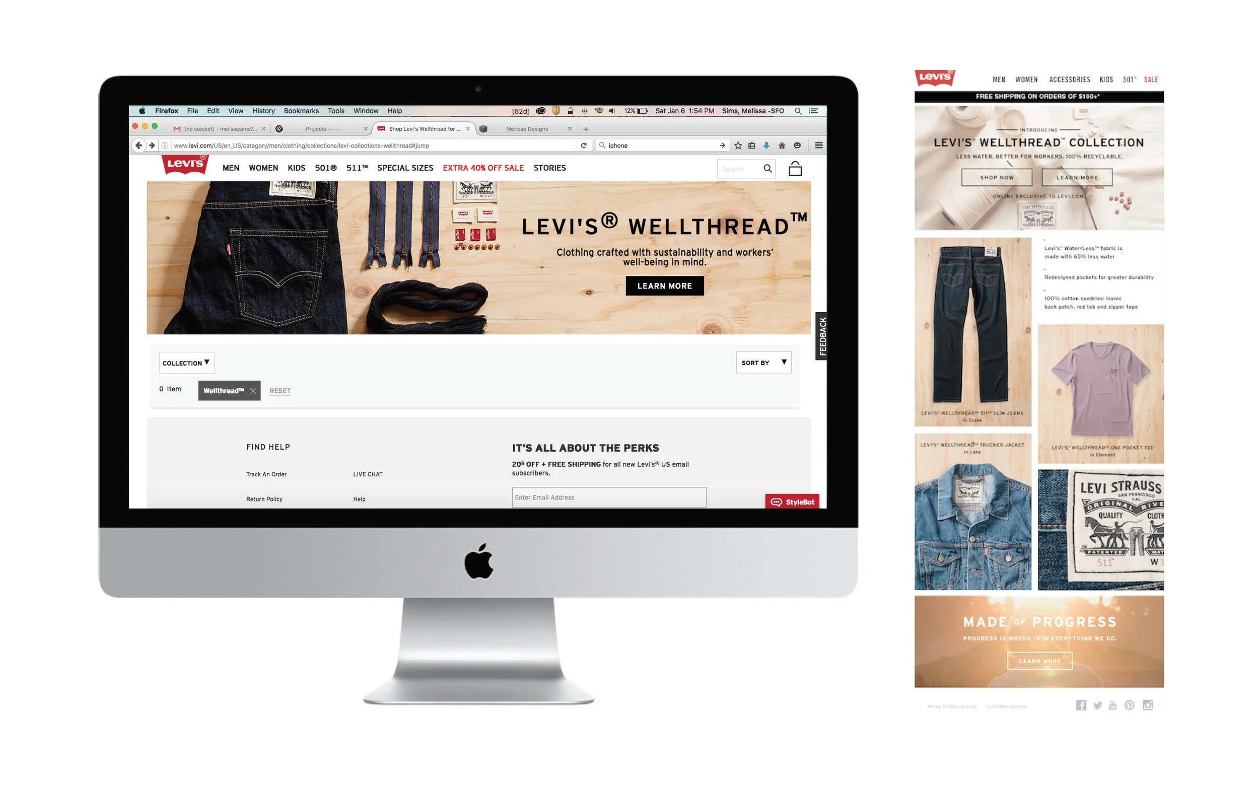 Online Landing Page | Product Details 