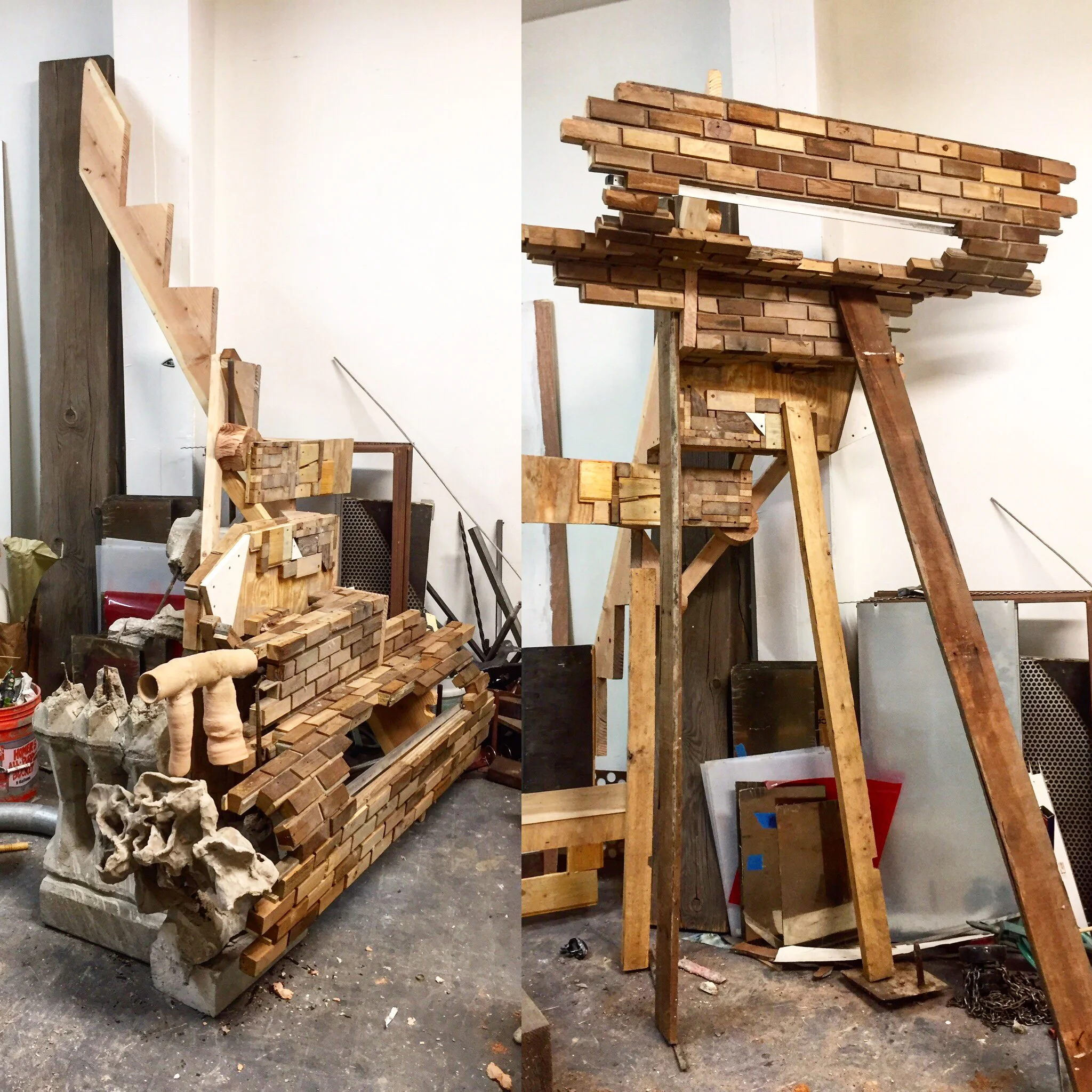 Brick Fountain (Blue Angel Revisited)