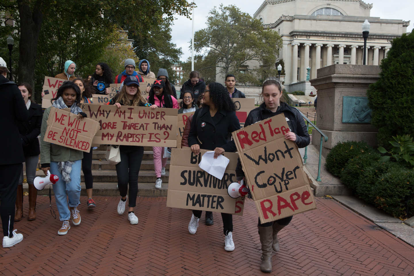 Rally for #RightToRecord at Columbia