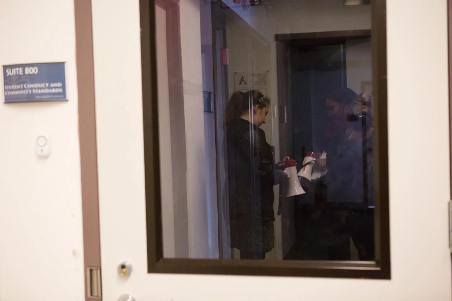 Visiting administrators who ignored me