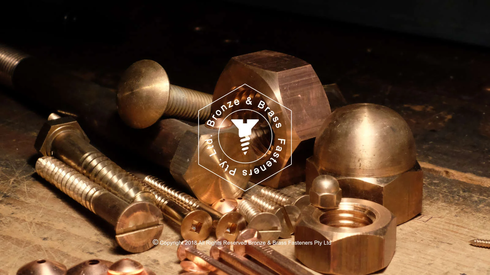 Bronze & Brass Fasteners. New Zealand