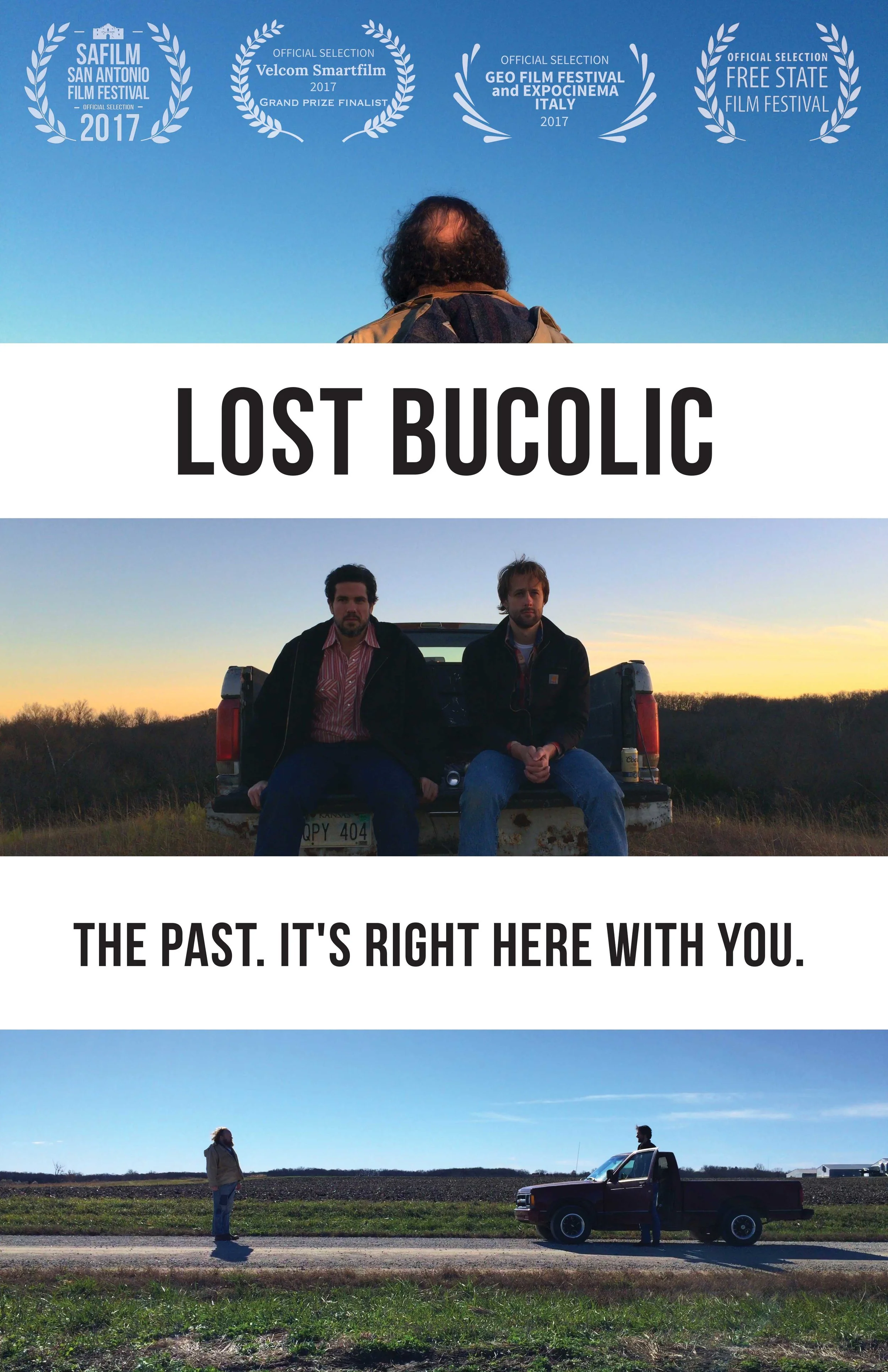 FATHER FLATBUSH PRODUCTIONS presents LOST BUCOLIC by SHANE HOWARD and STEPHEN FELIX with CURT ALAN ENOS and KALEE FORSYTHE music by NATHAN FELIX produced by SHANE HOWARD RUYA KOMAN and ZACK PISTORA screenplay by SHANE HOWARD and STEPHEN FELIX inspired by their play THE OLD MAN