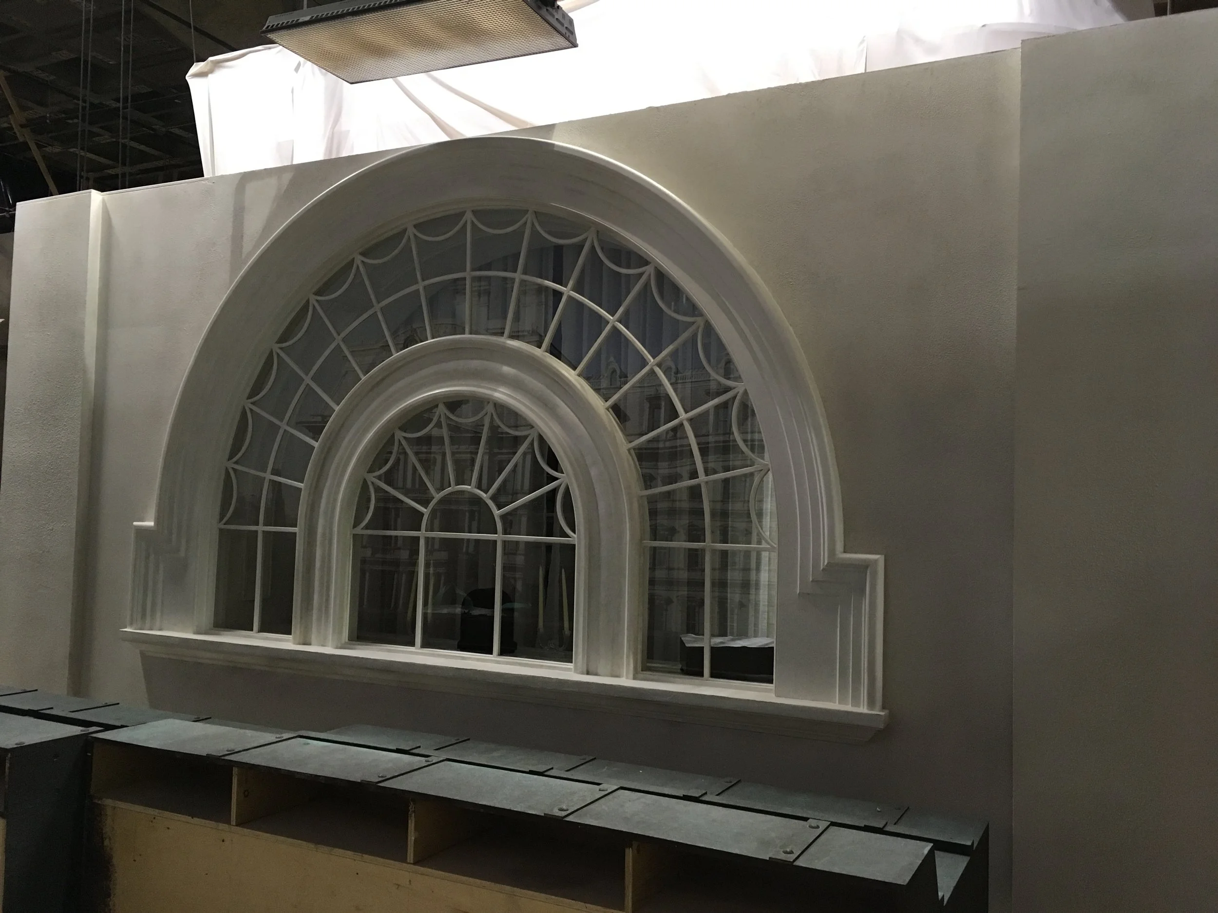 White House Exterior Window