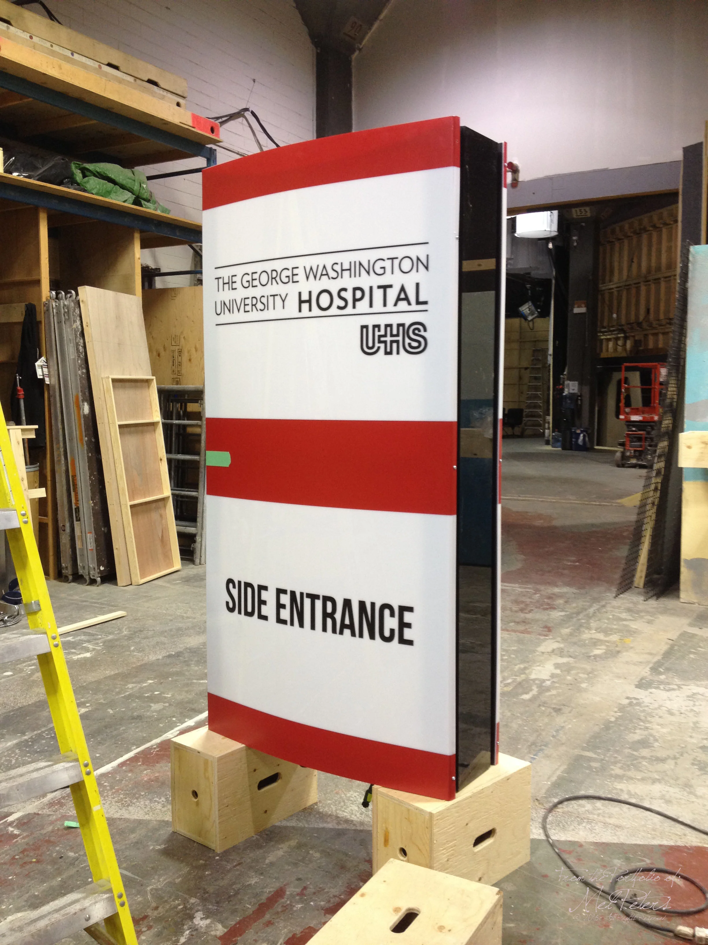 Location - Hospital Sign
