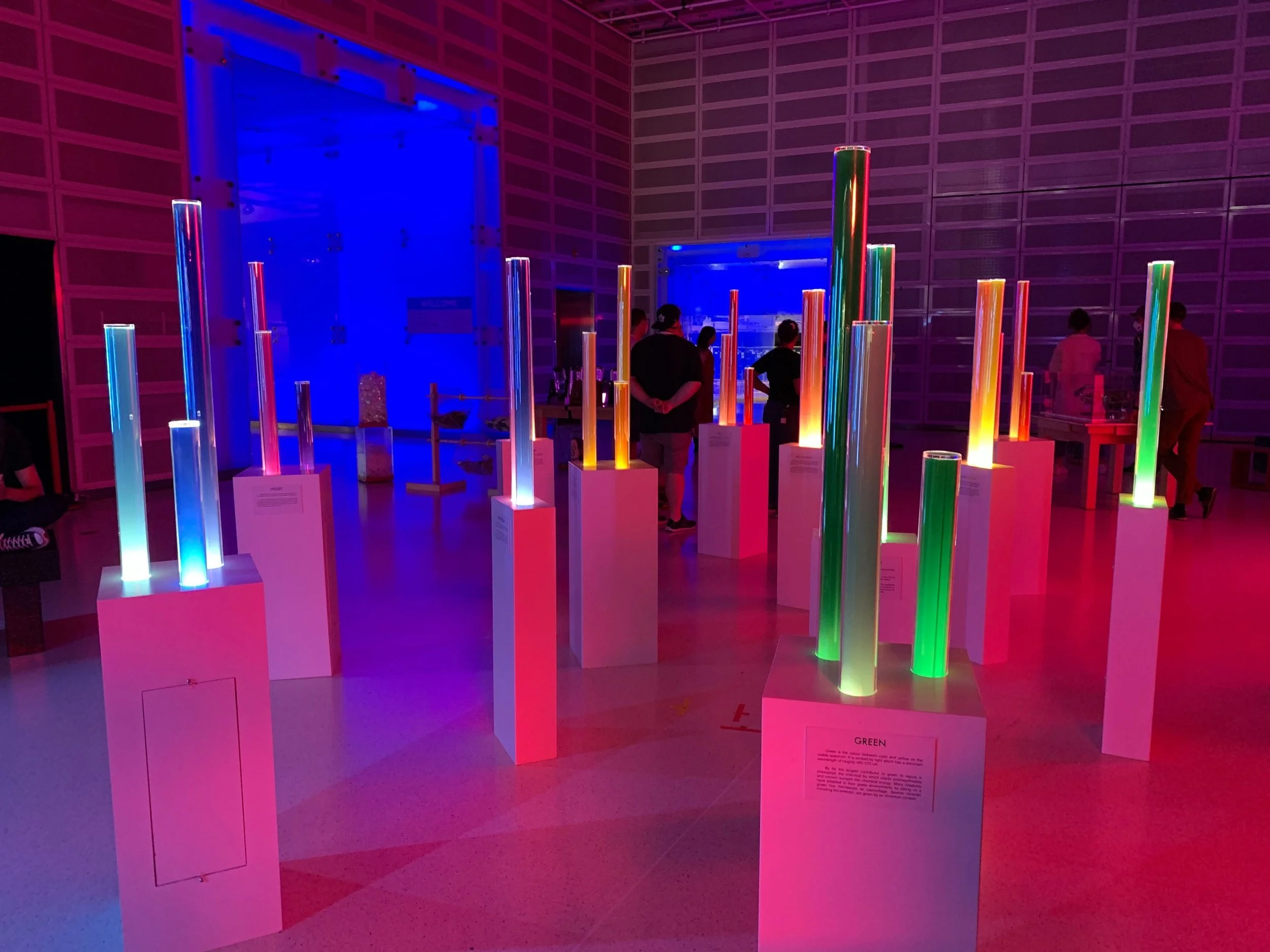 Light Tubes at Location