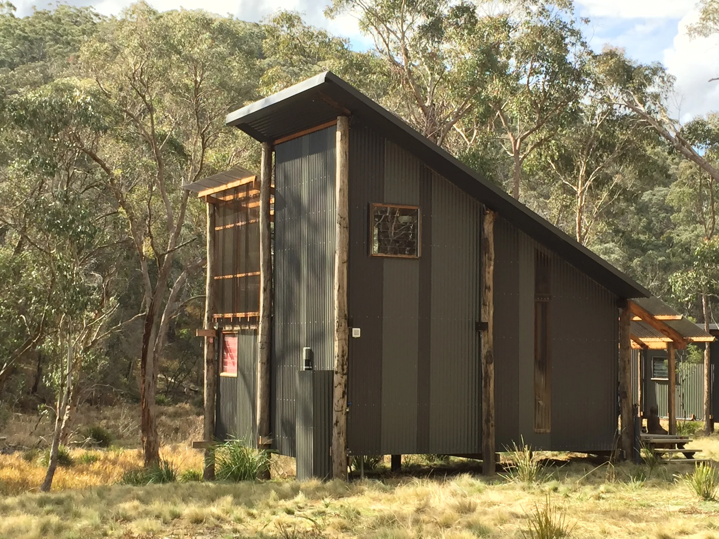 A uniquely designed sanctuary house.