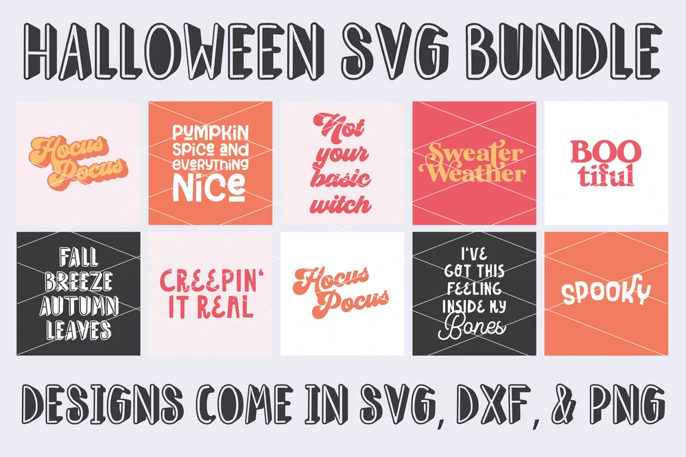 Download Halloween Svg Bundle Personal Use Dixie Type Co PSD Mockup Templates