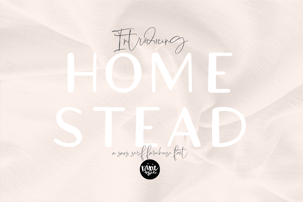 Download Farmhouse Font Bundle Dixie Type Co PSD Mockup Templates