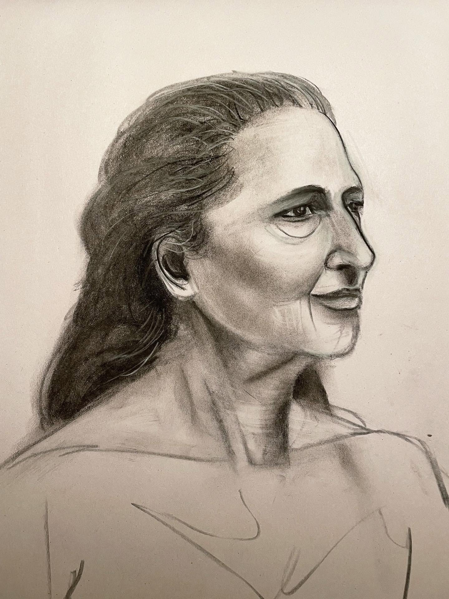 Drawing from tonight&rsquo;s session at 23rd St. Studio.