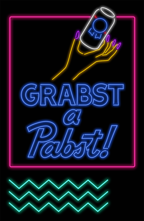 Pabst Blue Ribbon - Grabst a Pabst campaign