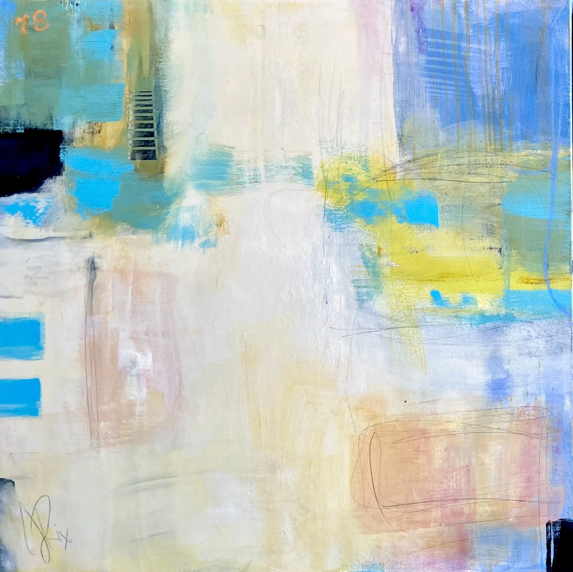 Binaural Beats 30" x 30"