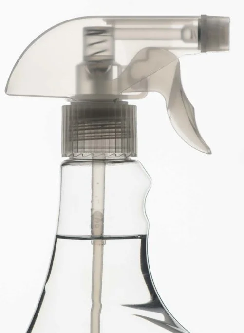 Reusable spray bottles are great, or purchase a glass one!