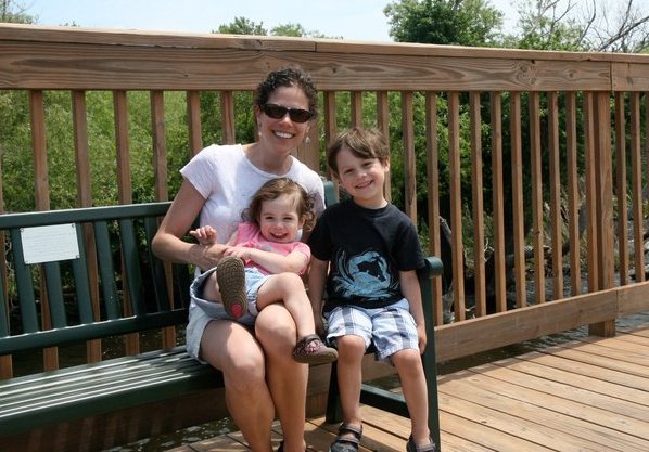 Here I am 1 year post finishing chemo. This smiling happy mom is enjoying time with her family but is also living in fear instead of through empowerment!