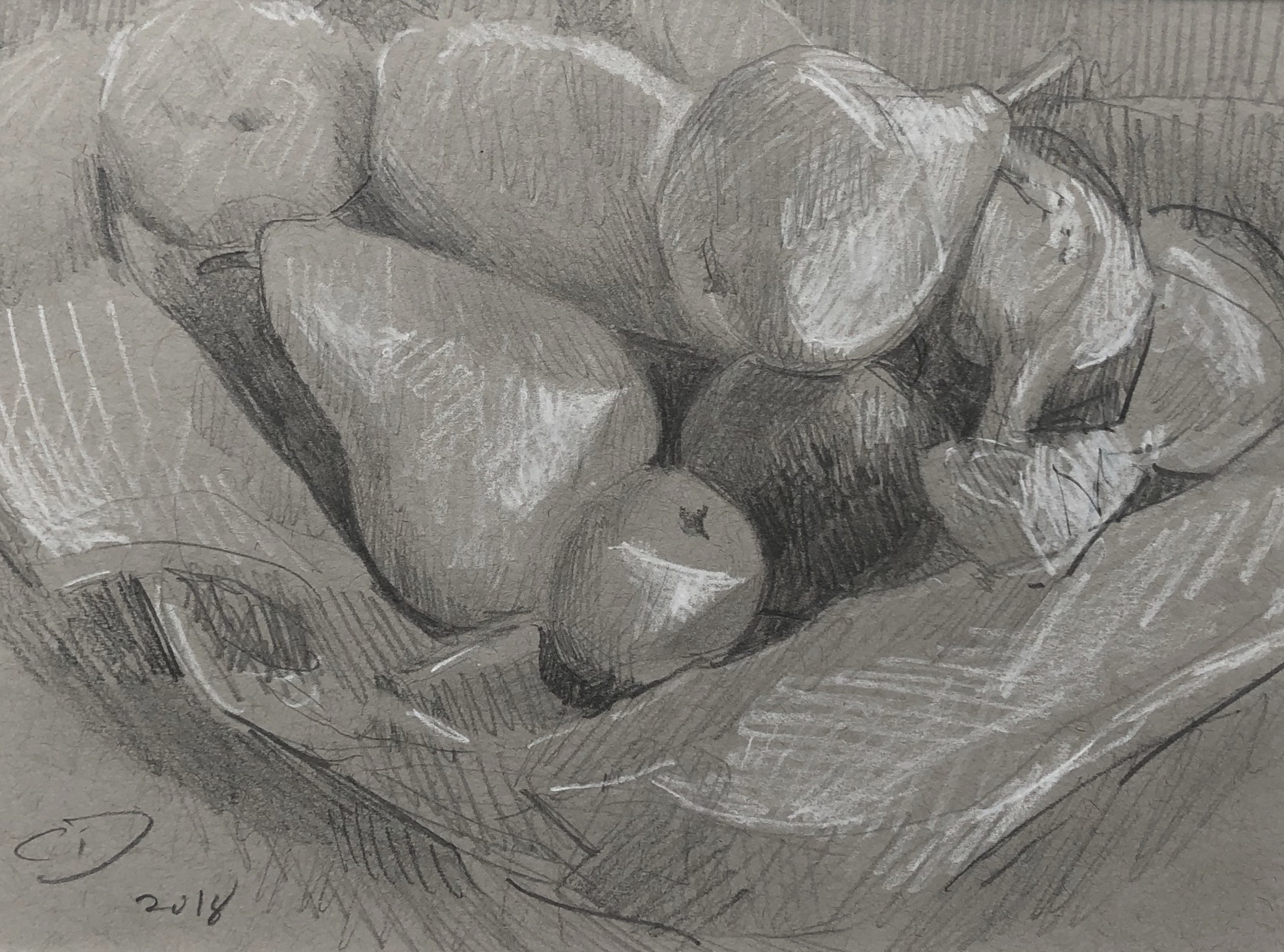 Gathered fruit