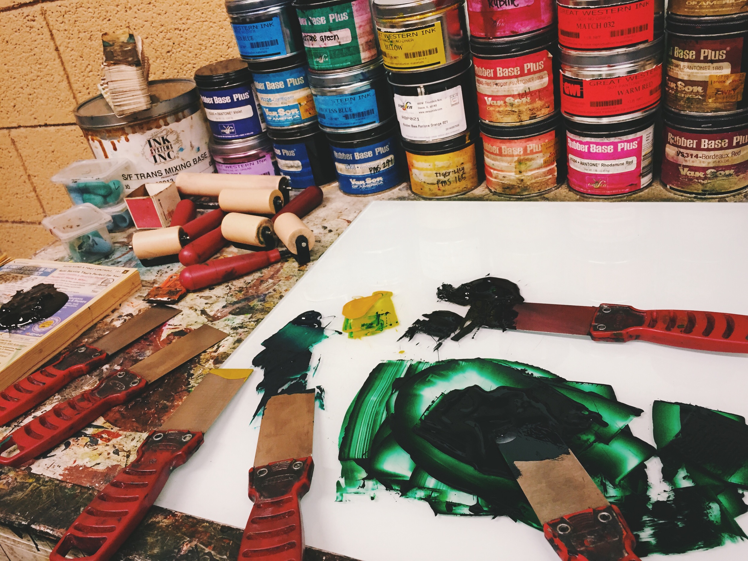 Mixing Ink