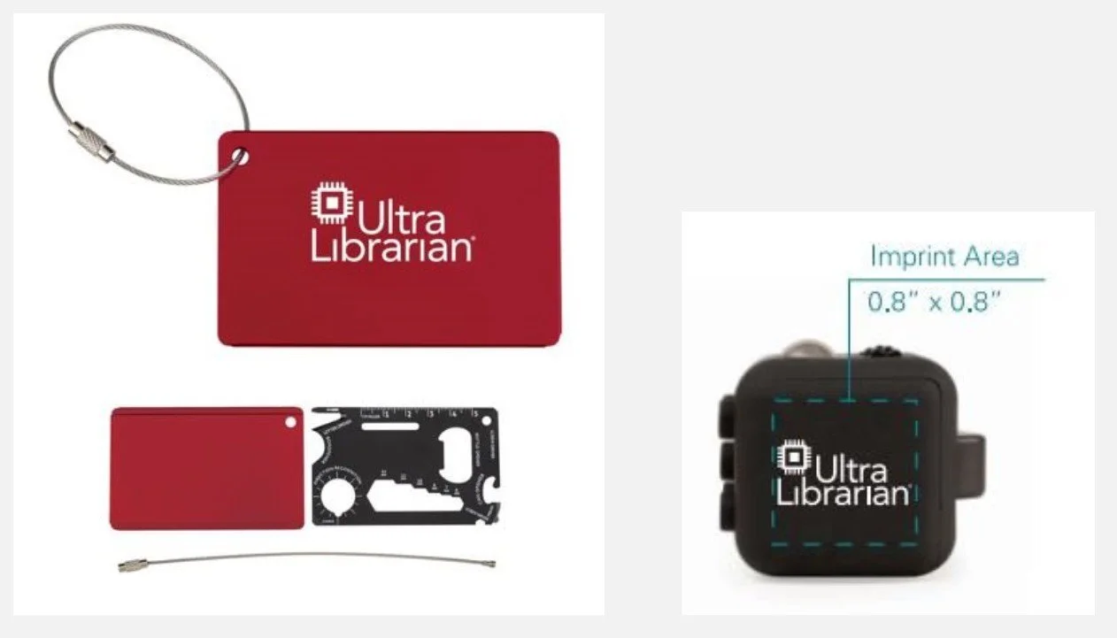 fidget cube and multitool with printed logo as branded merchandise giveaways