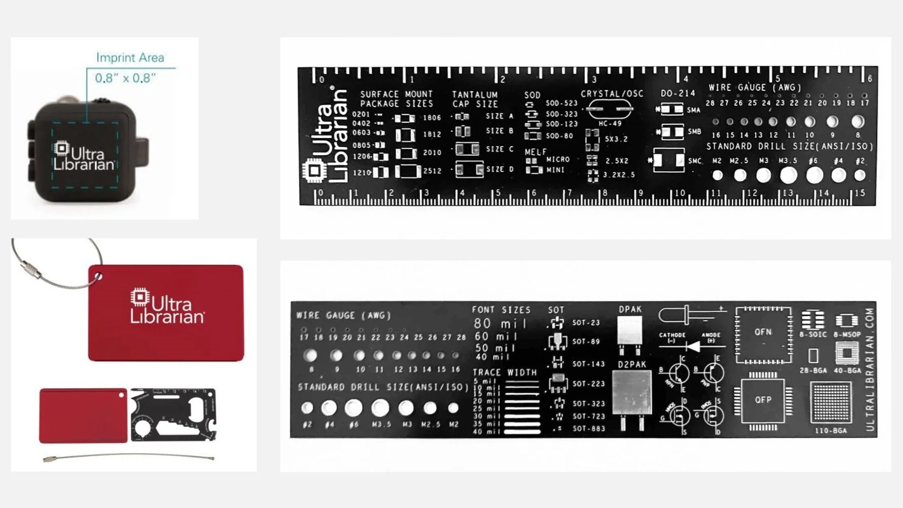 fidget cube, multitool with printed logo as branded merchandise giveaways