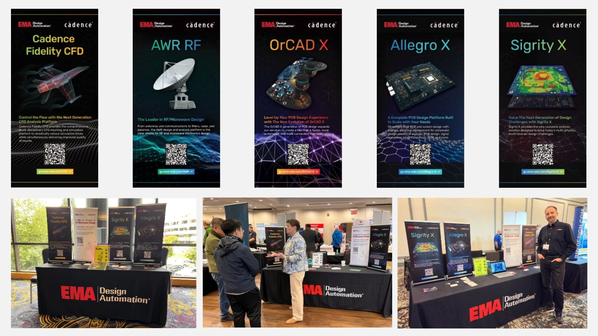 signage at tradeshow booth