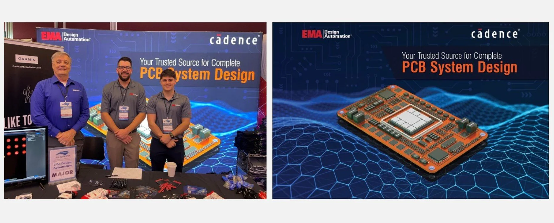 backlit backdrop design and in context