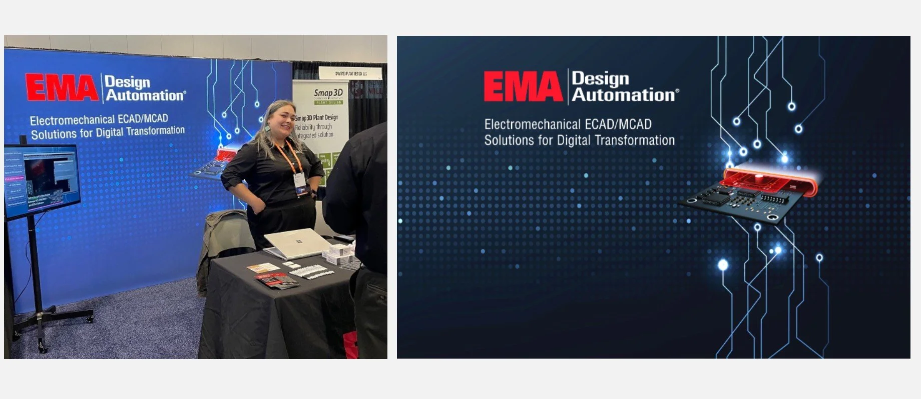 backlit backdrop design and in context