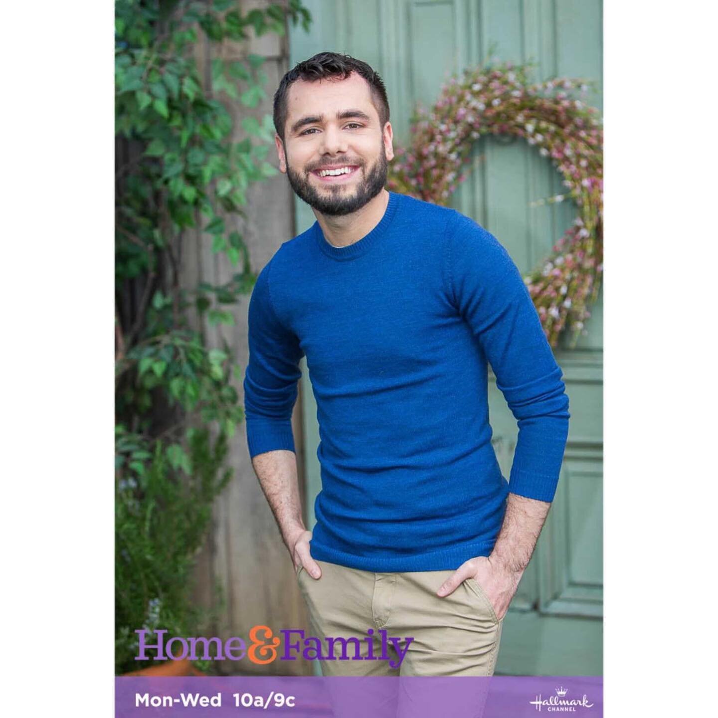 DVR Alert: LAST CHANCE to see me on @hallmarkchannel @homeandfamilytv 📺 - 

I want to encourage you and inspire you as the world reopens and we get set for a wonderful summer 2021! 

Tune in to Home &amp; Family **this Wednesday** at 10a/9c on Hallm