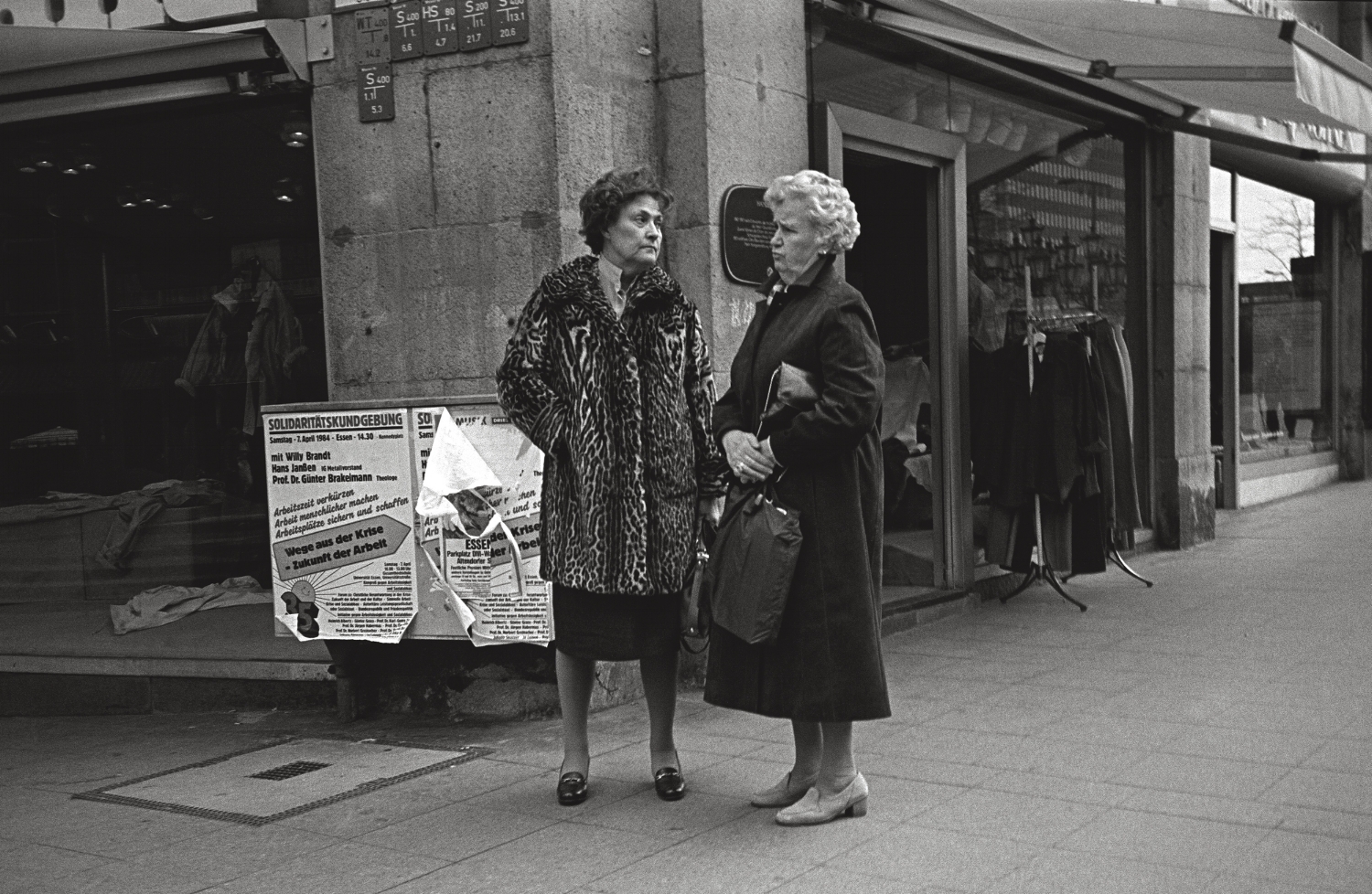 in der Stadt