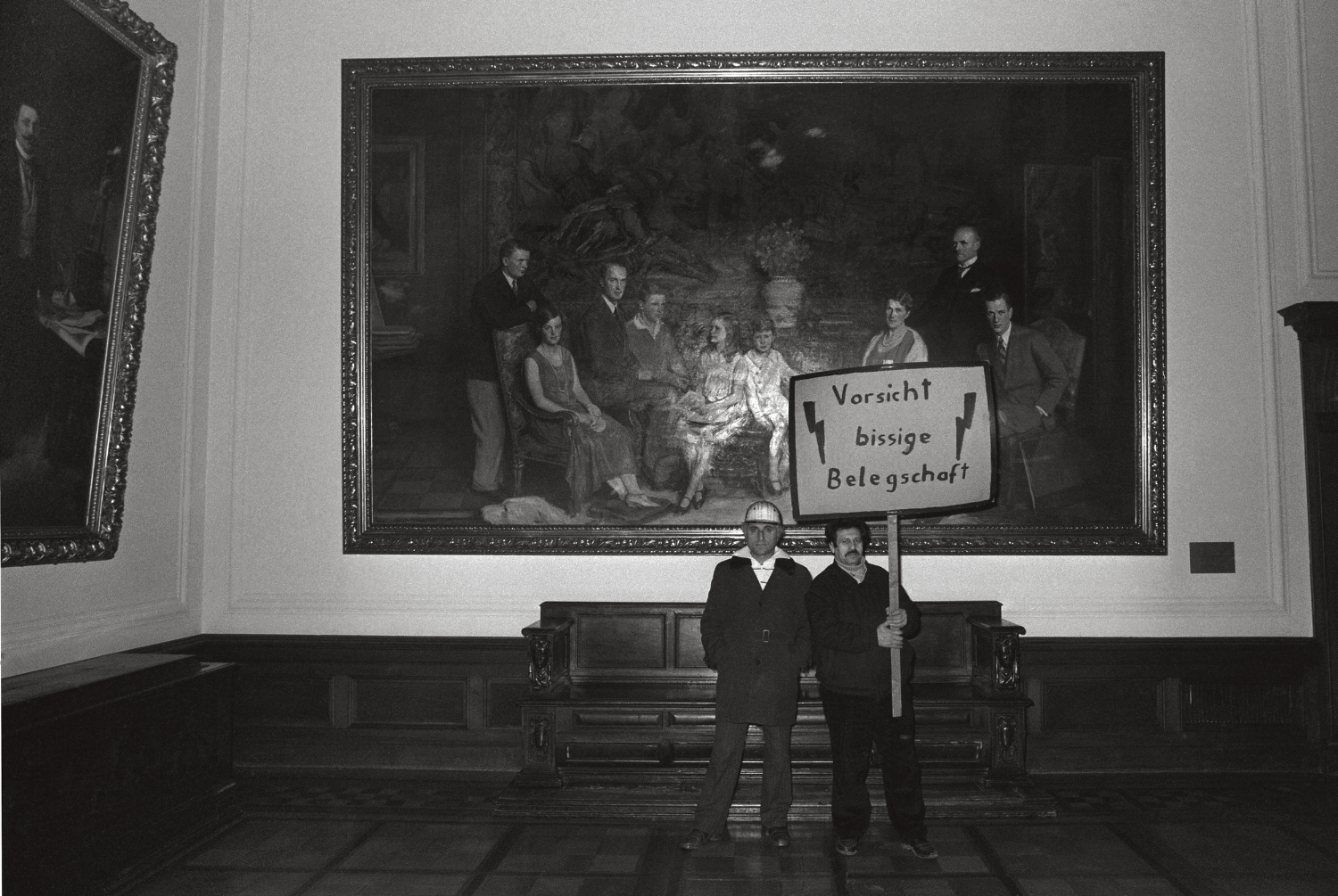 Protest von Krupp Arbeitern