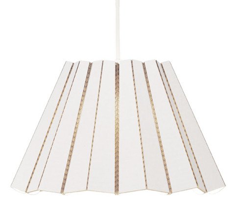 Cardboard Pendant - White - $149