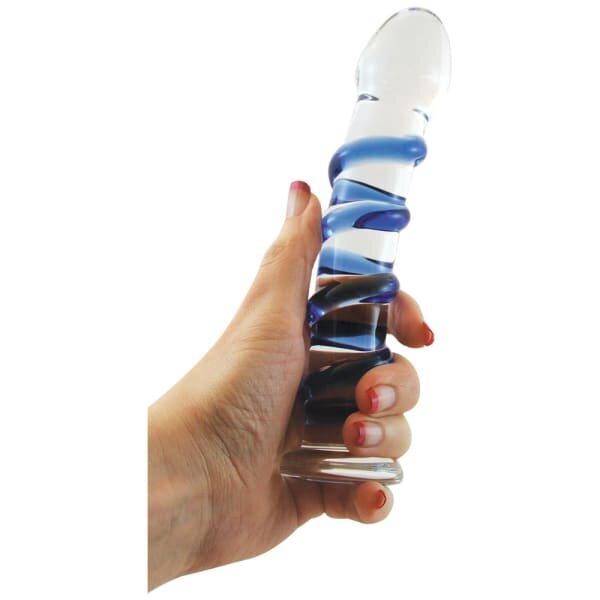 Swirl Dildo by Icicles (Babeland store)
