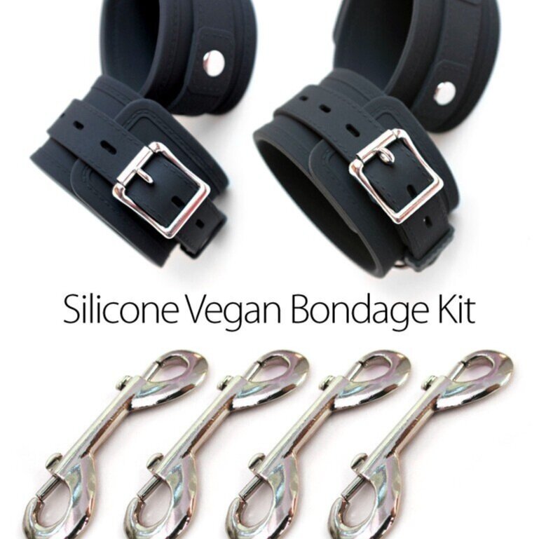 Silicone Vegan Bondage Kit (the Stockroom store)